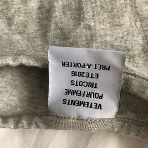 Vetements long sleeve t shirt.